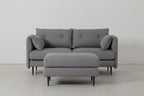 Modell 19 2-Sitzer-Sofa mit Ottoman, Risso