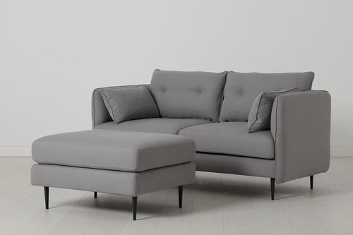 Modell 19 2-Sitzer-Sofa mit Ottoman, Risso