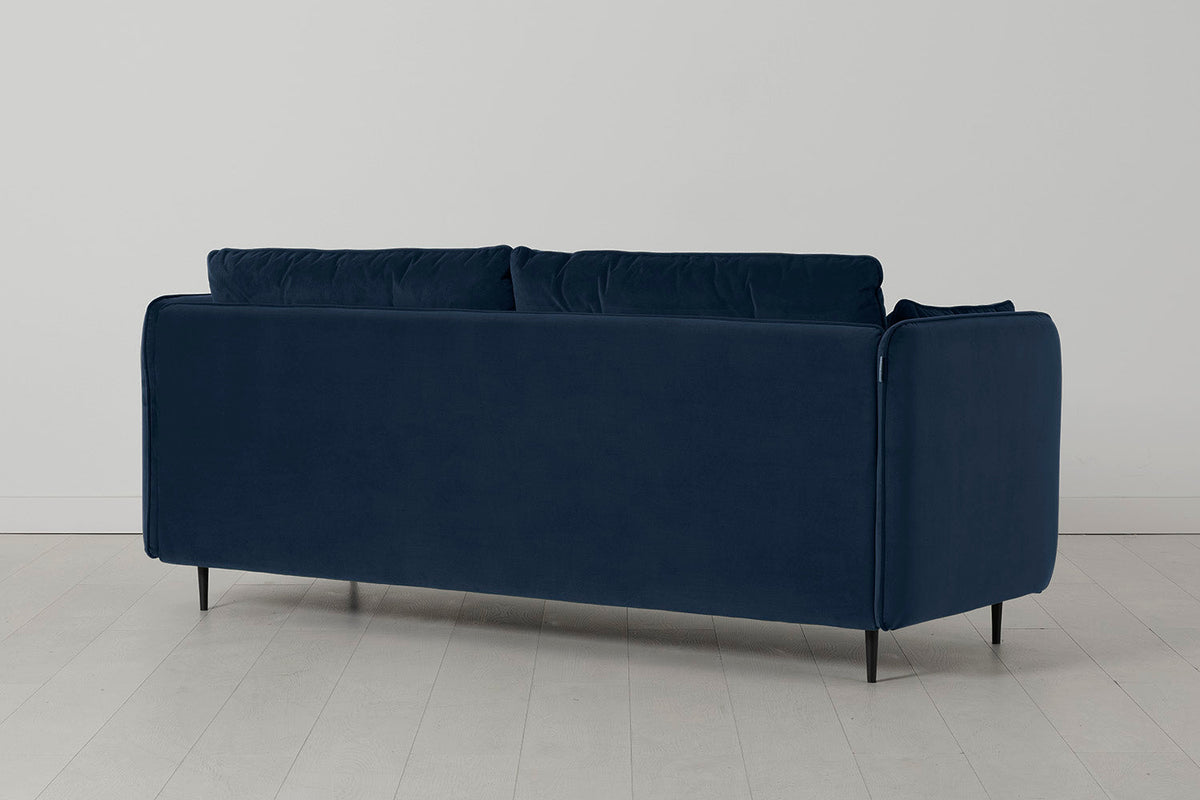 Modell 19 3-Sitzer-Sofa, Indigo