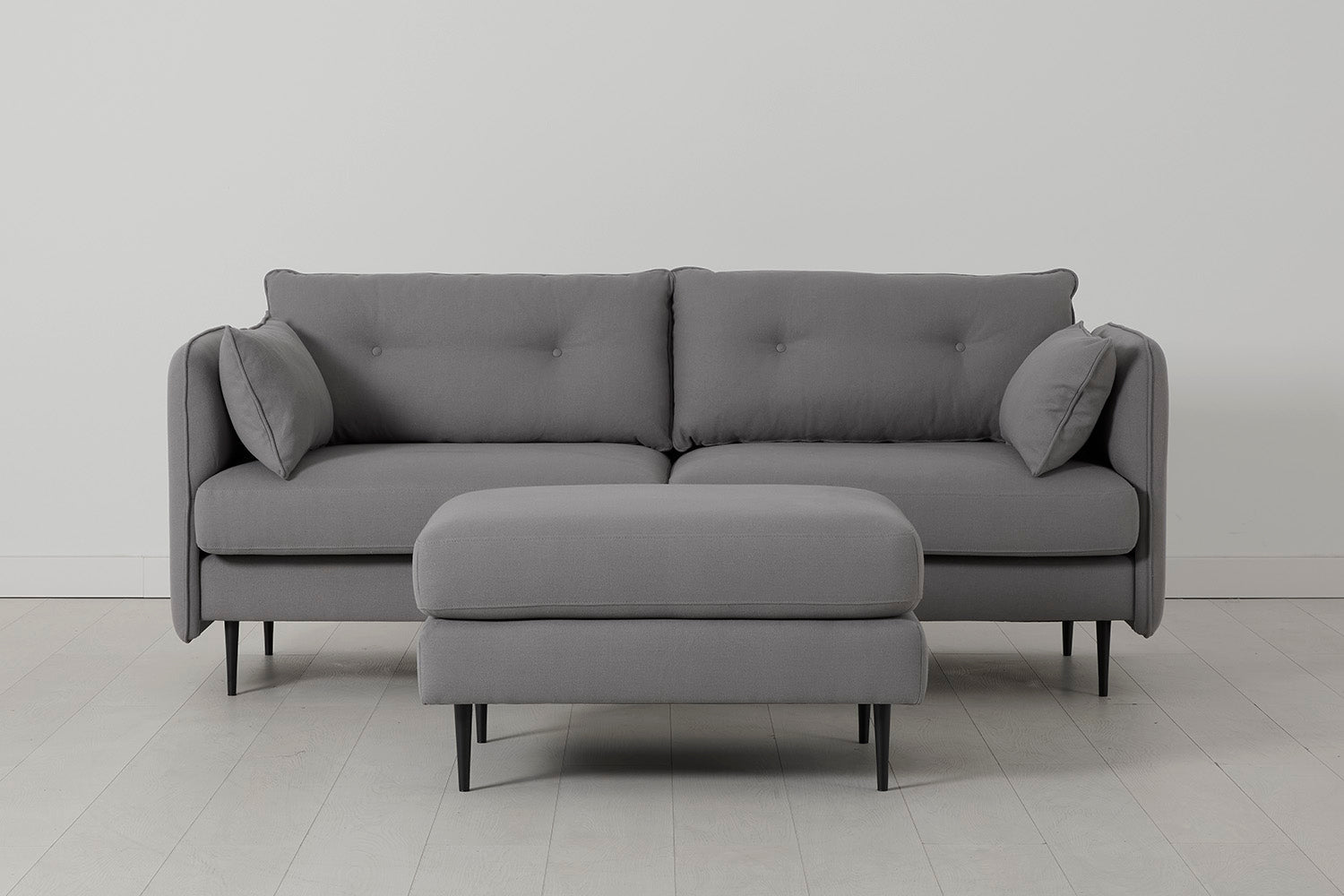 Modell 19 3-Sitzer-Sofa mit Ottomane