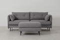 Modell 19 3-Sitzer Sofa mit Ottoman, Risso