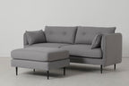 Modell 19 3-Sitzer Sofa mit Ottoman, Risso
