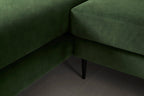 Modell 19 3-Sitzer Sofa mit linker Chaiselongue, Conifer