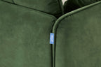 Modell 19 3-Sitzer Sofa mit linker Chaiselongue, Conifer
