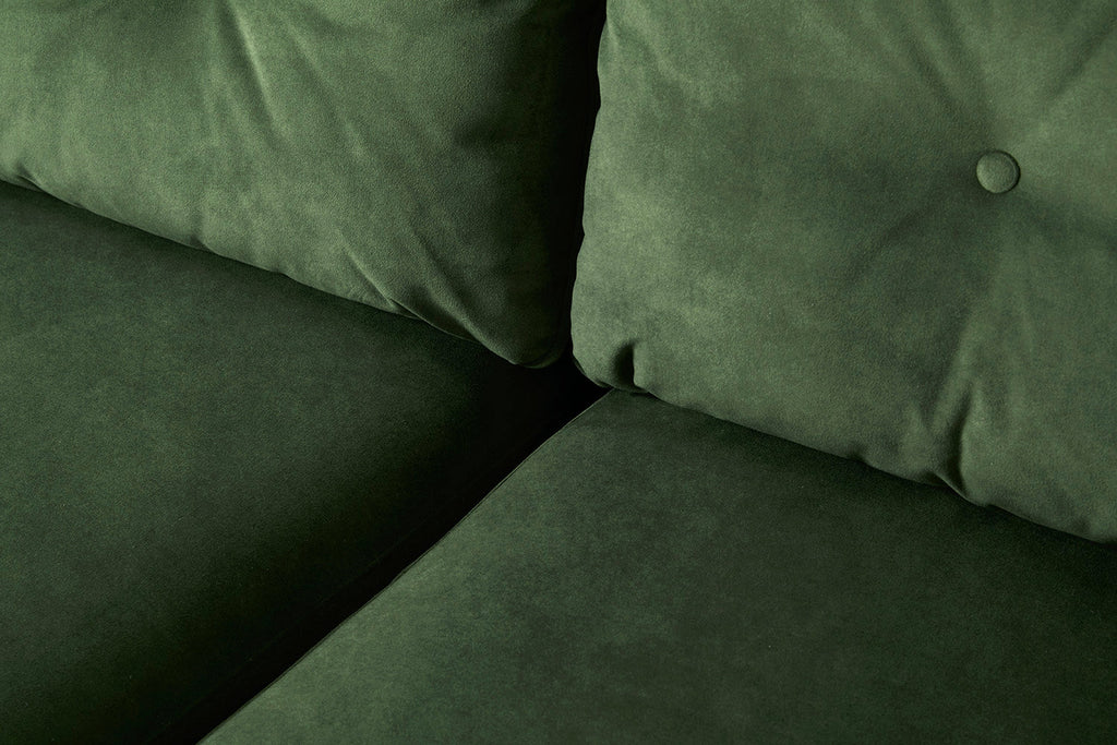 Modell 19 3-Sitzer Sofa mit linker Chaiselongue, Conifer