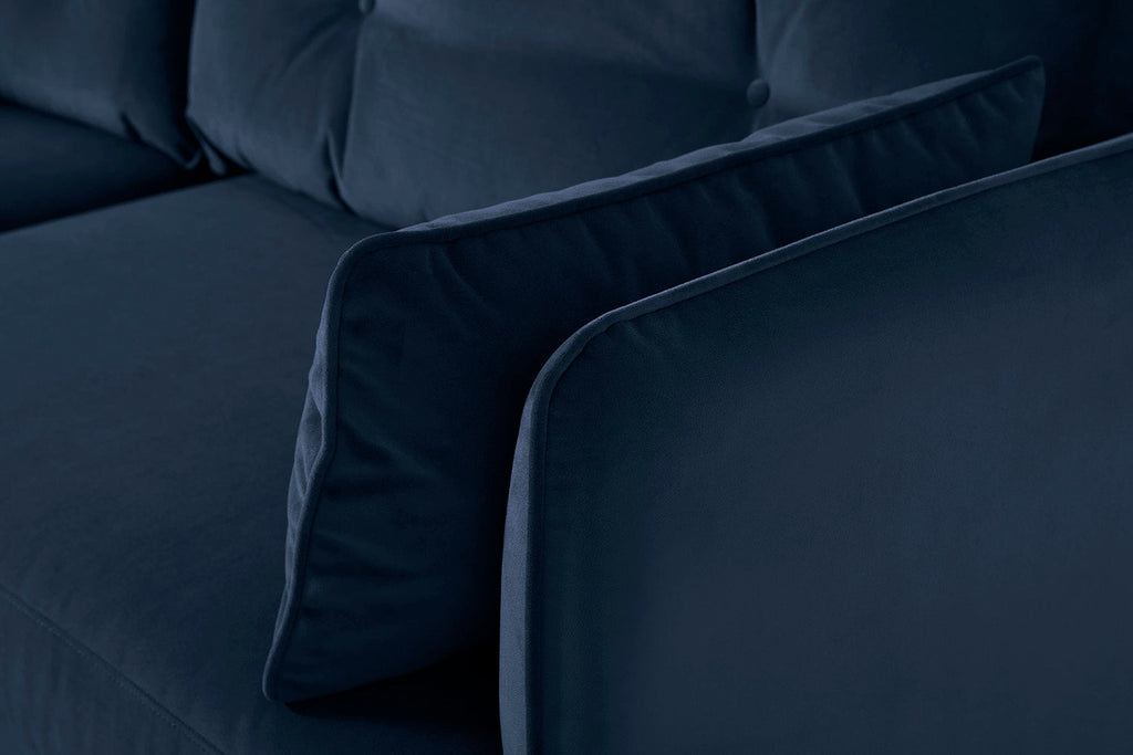 Modell 19 3-Sitzer-Sofa, Indigo