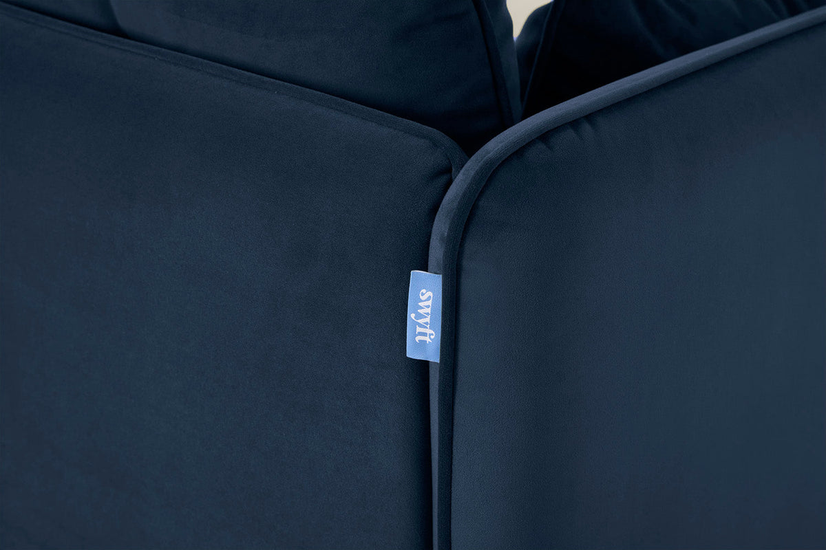 Modell 19 3-Sitzer-Sofa, Indigo