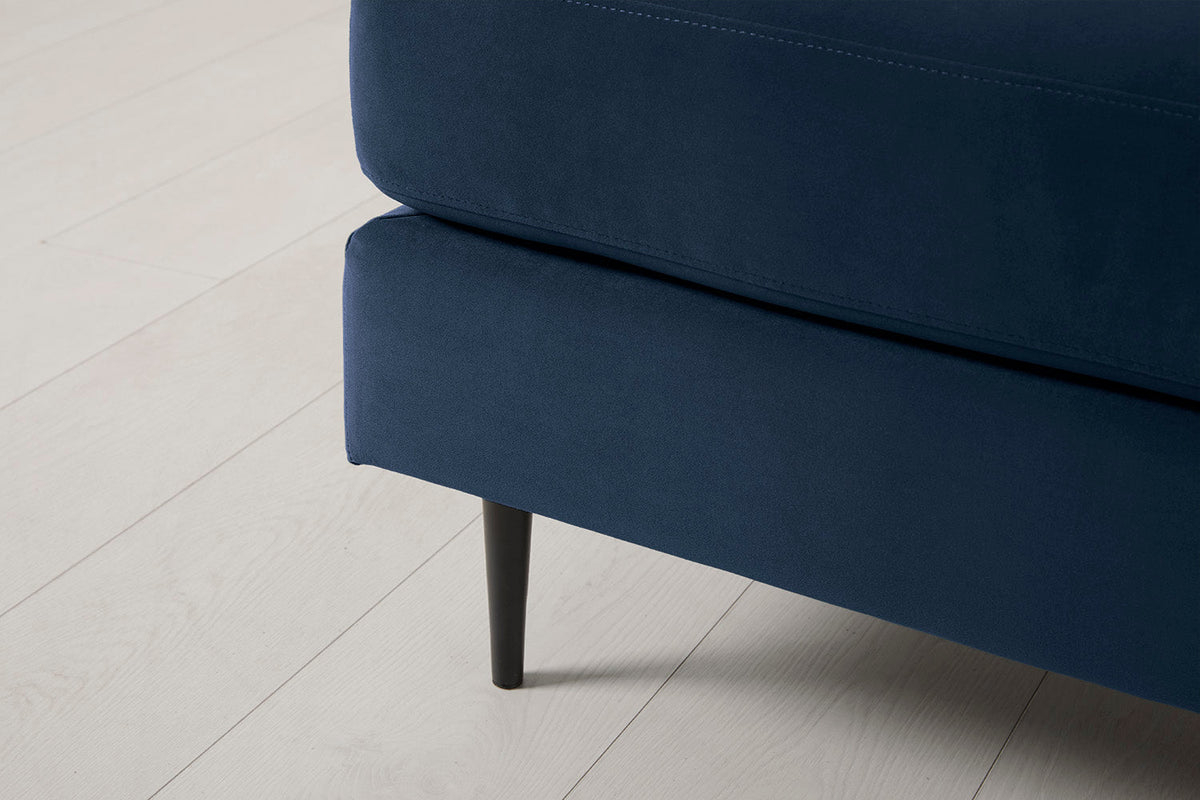 Modell 19 Ottoman, Indigo