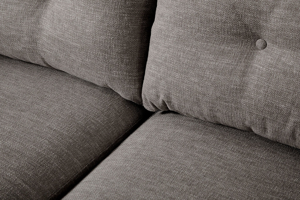 Modell 19 3-Sitzer Sofa mit rechter Recamiere, Shadow