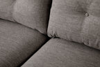 Modell 19 3-Sitzer Sofa mit rechter Recamiere, Shadow