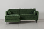 Modell 19 3-Sitzer Sofa mit linker Chaiselongue, Conifer
