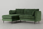 Modell 19 3-Sitzer Sofa mit linker Chaiselongue, Conifer