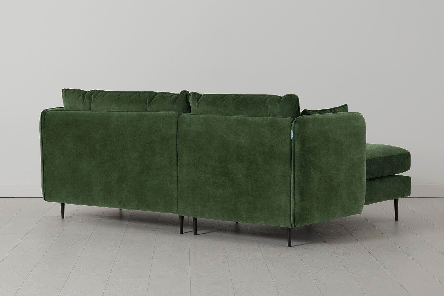 Modell 19 3-Sitzer Sofa mit linker Chaiselongue, Conifer