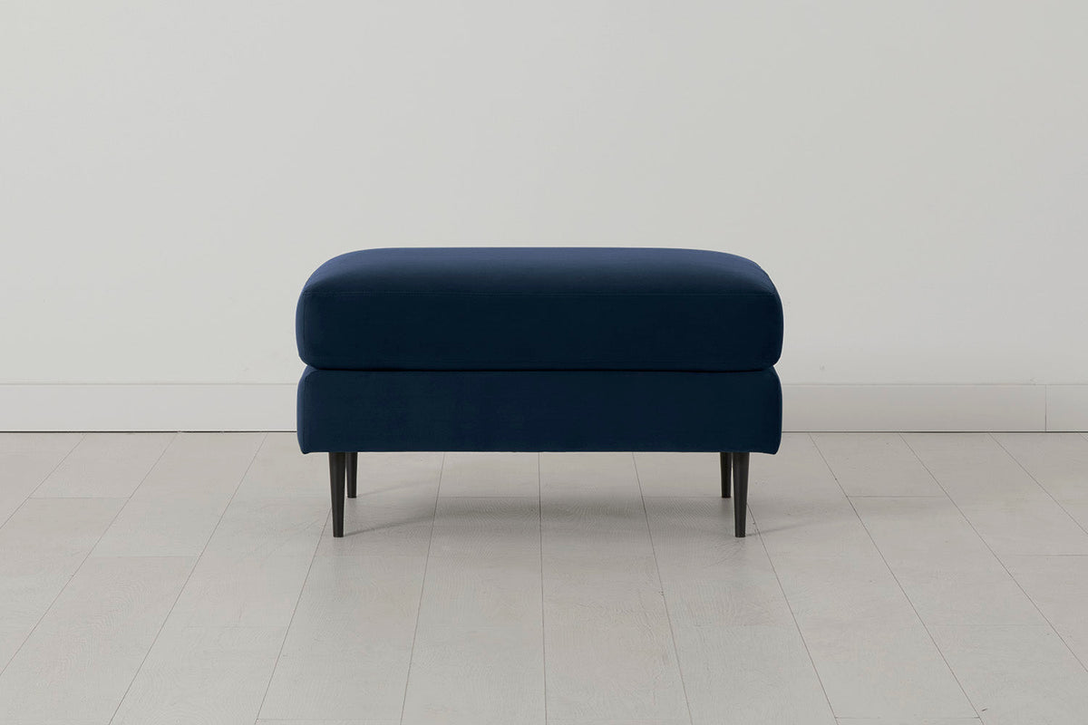 Modell 19 Ottoman, Indigo