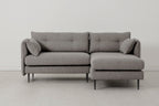 Modell 19 3-Sitzer Sofa mit rechter Recamiere, Shadow