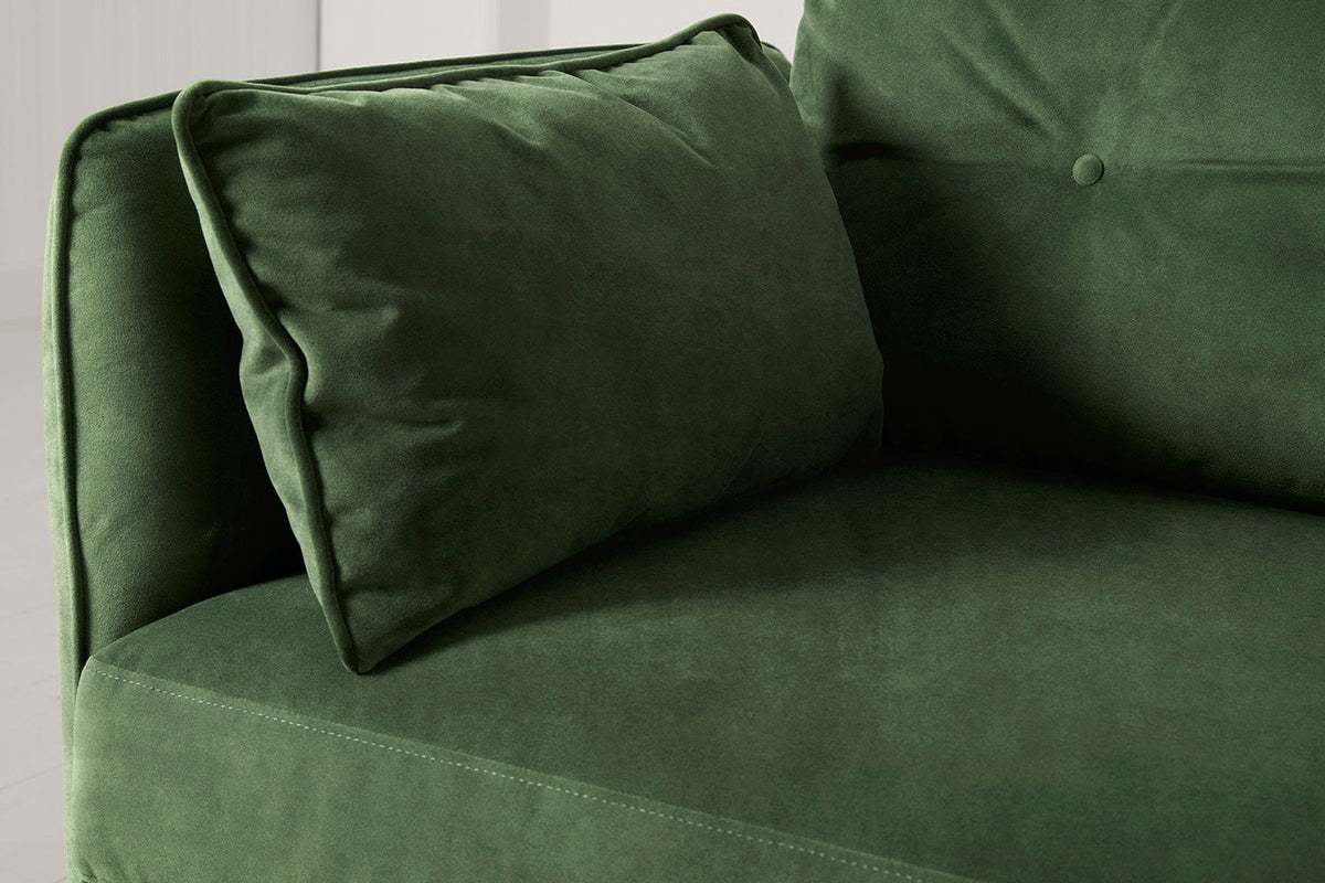 Modell 19 Zweisitzer-Sofa, Koniferengrün