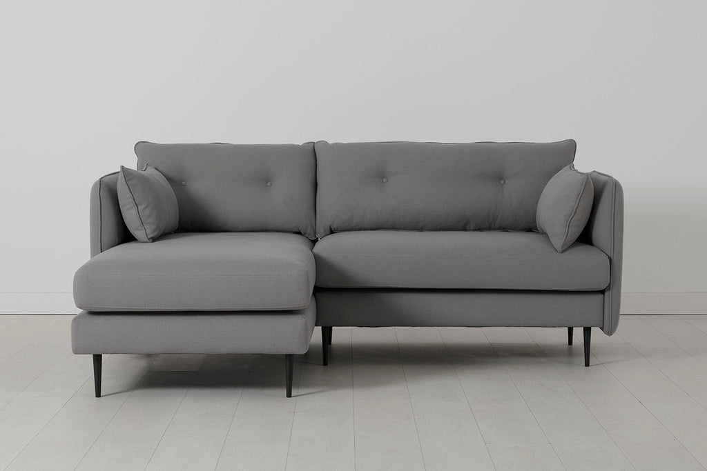 Modell 19 3-Sitzer Sofa mit Chaise Longue links, Risso