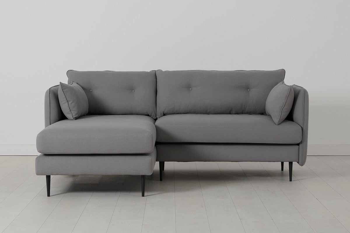 Modell 19 3-Sitzer Sofa mit Chaise Longue links, Risso