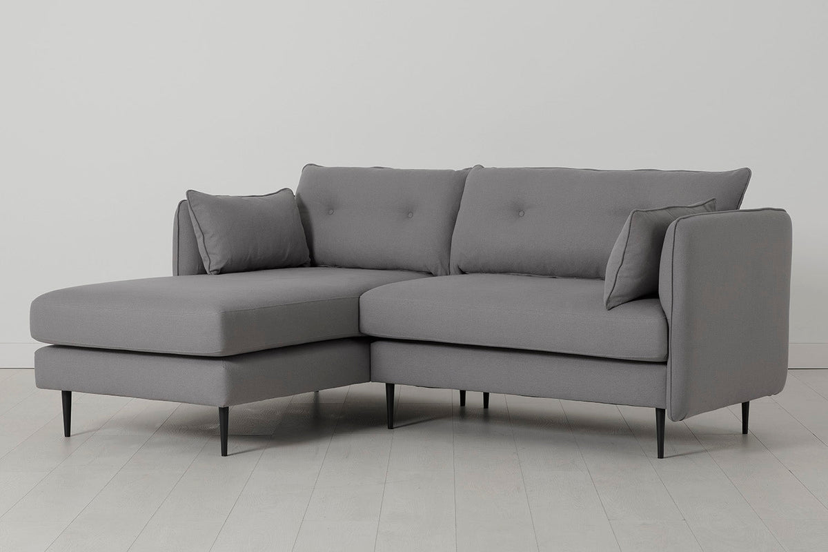 Modell 19 3-Sitzer Sofa mit Chaise Longue links, Risso