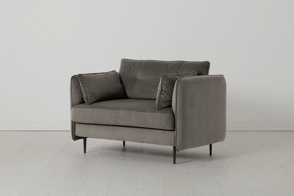 Modell 19 Zweisitzer-Sofa, Elephant