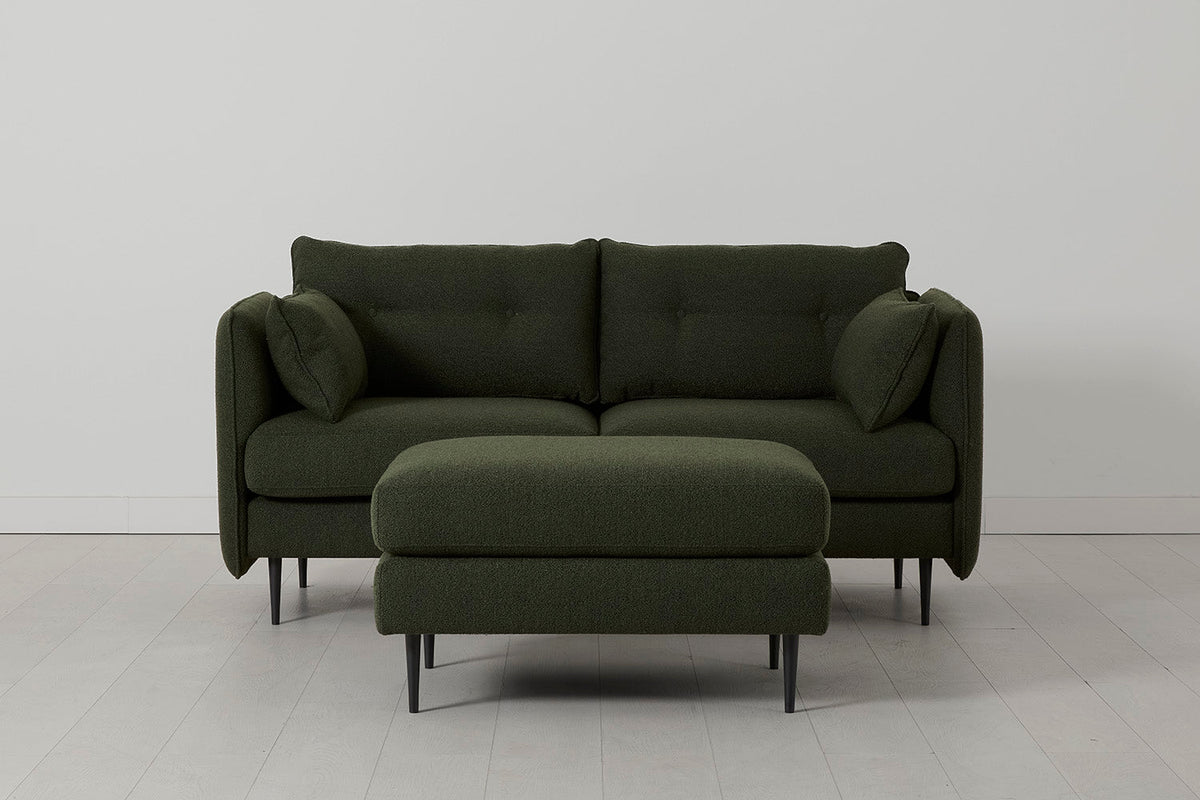 Modell 19 2-Sitzer Sofa mit Ottomane, Fern