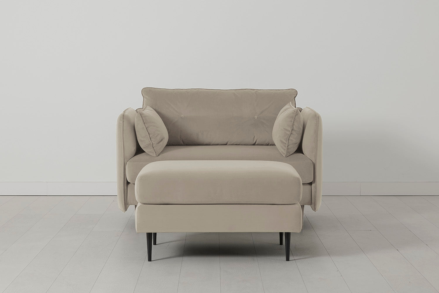 Modell 19 Zweiersofa, Knochen
