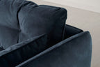 Modell 19 3-Sitzer Sofa mit Ottomane, Ocean