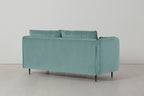 Modell 19 2-Sitzer Sofa mit Ottoman, Airforce