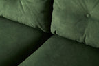 Modell 19 3-Sitzer Sofa mit rechter Chaiselongue, Conifer