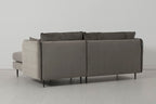 Modell 19 3-Sitzer Sofa mit rechter Récamiere, Elephant