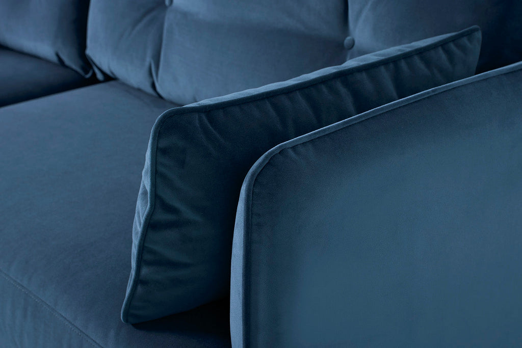 Modell 19 3-Sitzer Sofa, Petrol
