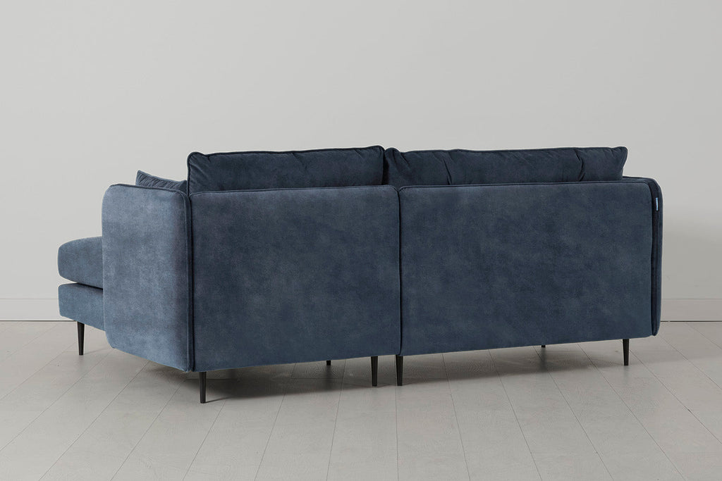 Modell 19 3-Sitzer Sofa mit rechter Chaiselongue, Ocean