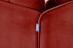 Modell 19 3-Sitzer Sofa mit linker Chaiselongue, Harissa