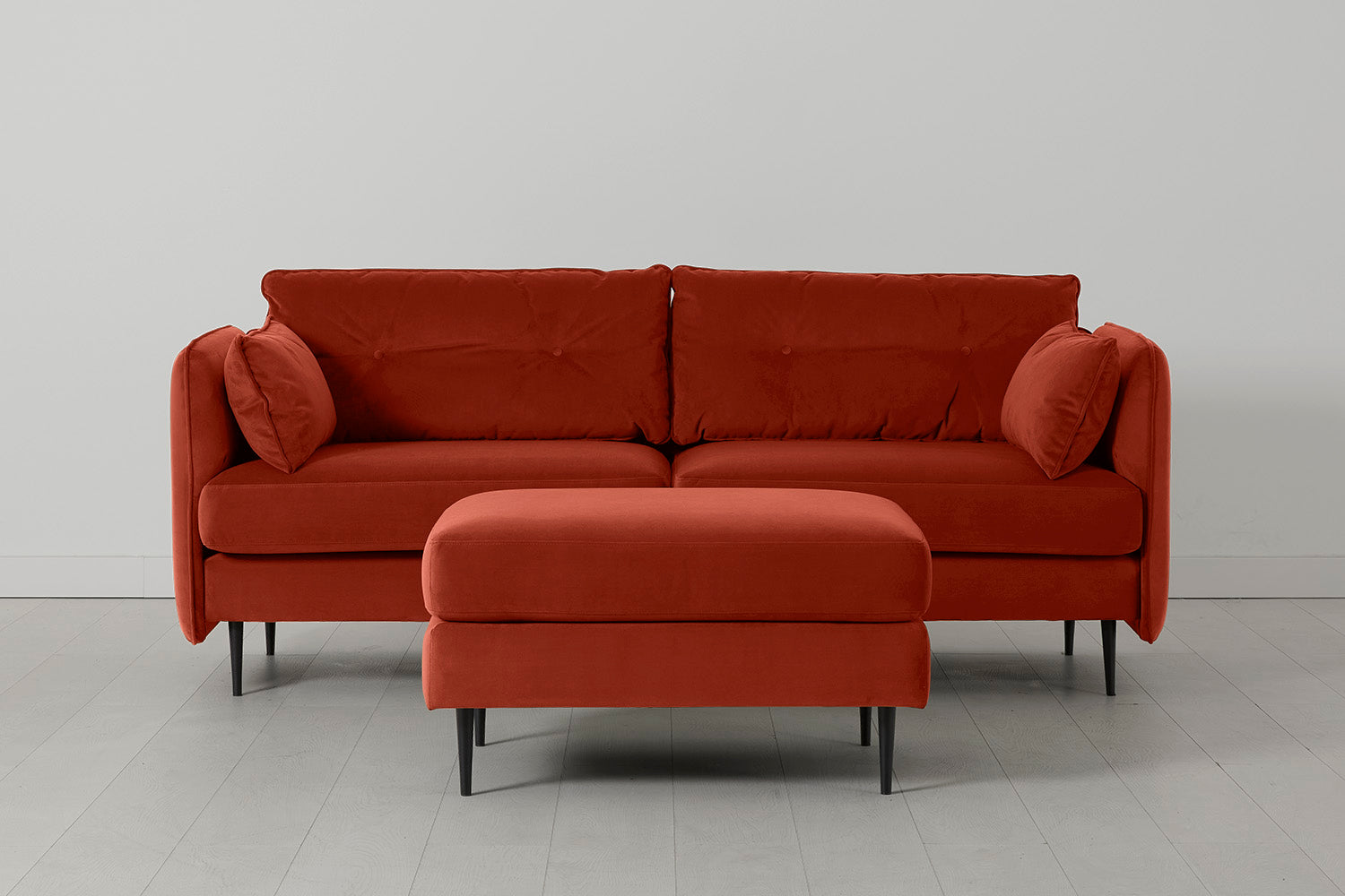 Modell 19 3-Sitzer Sofa, Paprika