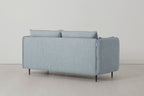 Modell 19 Zweisitzer-Sofa mit Ottomane, Seaglass