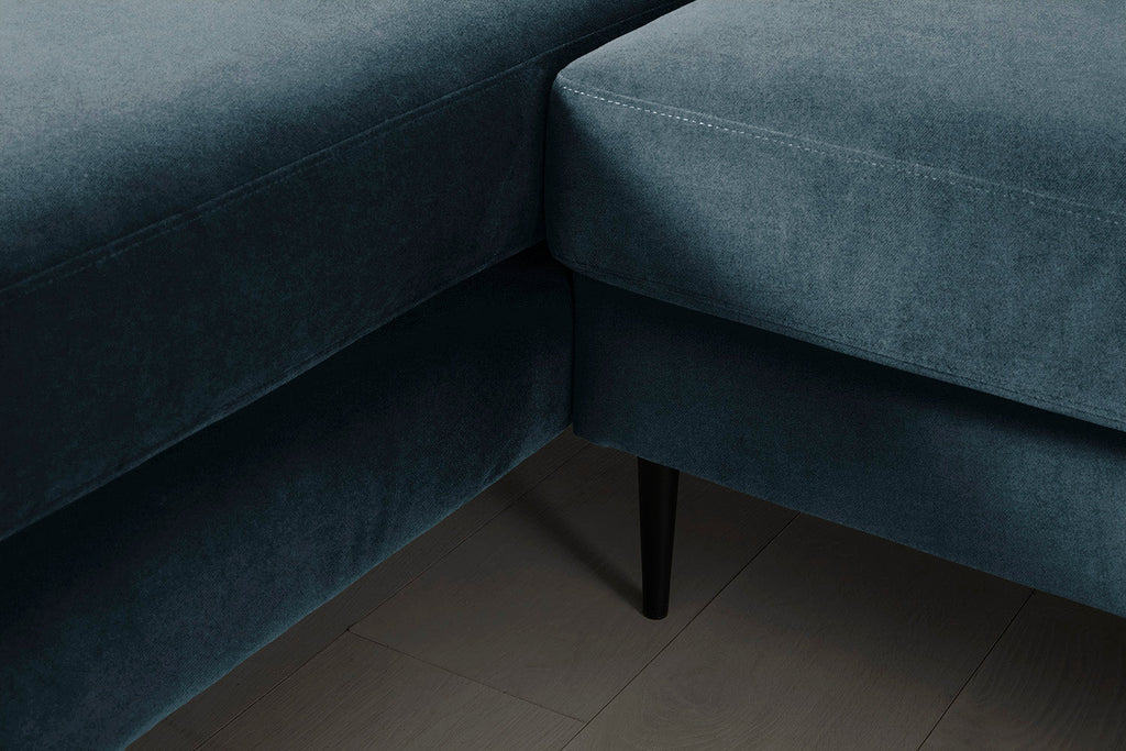 Modell 19 3-Sitzer Sofa mit Recamiere rechts, Hydro