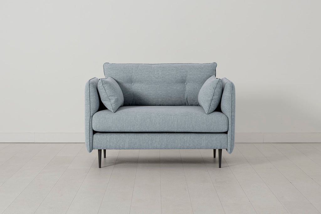 Modell 19 Loveseat, Seeglas