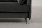 Modell 19 3-Sitzer-Sofa, Anthrazit