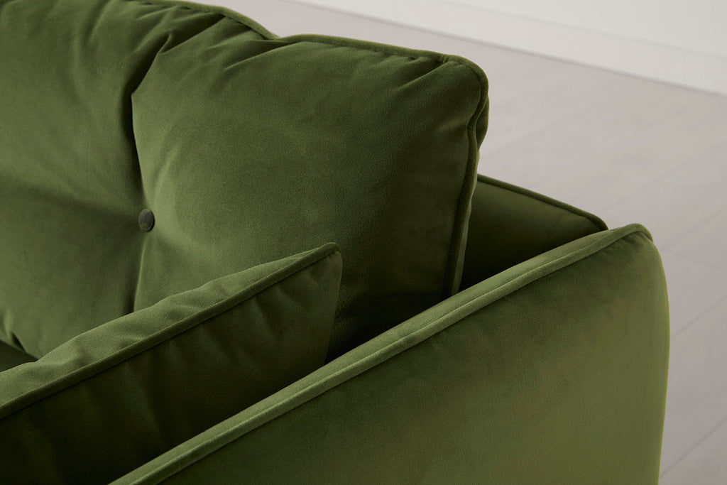 Modell 19 3-Sitzer Sofa mit linker Chaiselongue, Vine