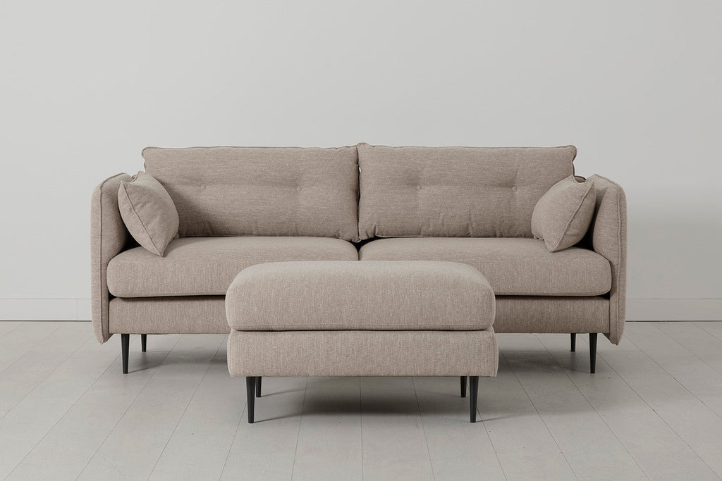 Modell 19 Dreisitzer-Sofa, Pumice