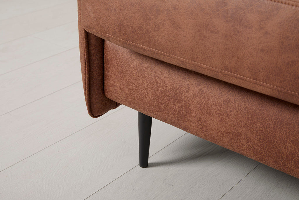Modell 19 3-Sitzer Sofa, Kastanie