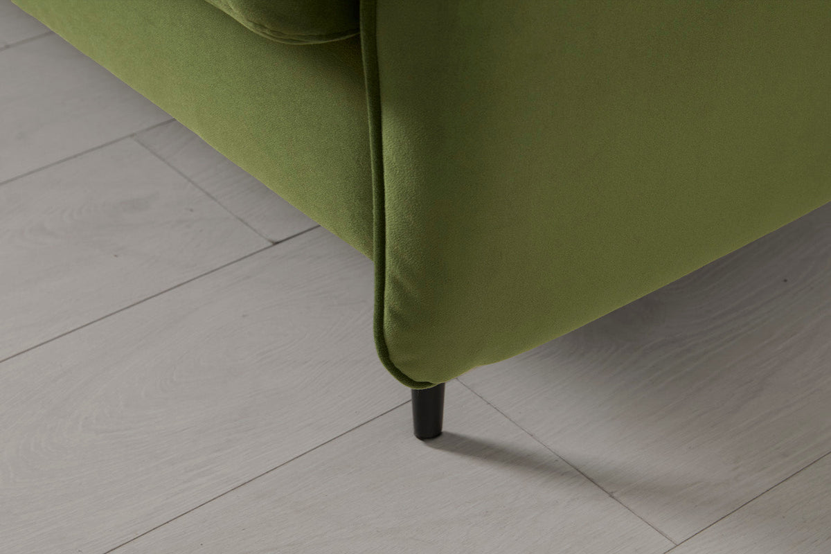 Modell 19 3-Sitzer Sofa mit rechter Chaiselongue, Vine