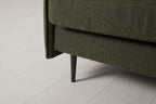 Modell 19 Dreisitzer Sofa mit linker Chaiselongue, Farn