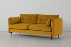 Sofa Modell 19, 3-Sitzer, Senf