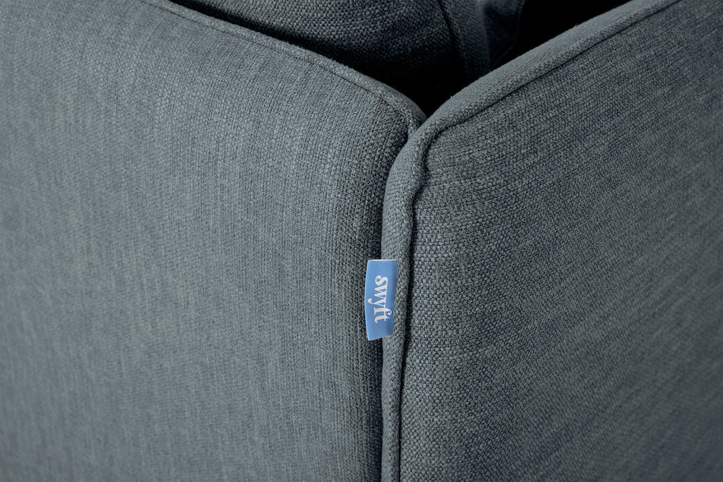Modell 19 3-Sitzer Sofa mit linker Chaiselongue, Marine