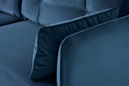 Modell 19 3-Sitzer Sofa, Petrol