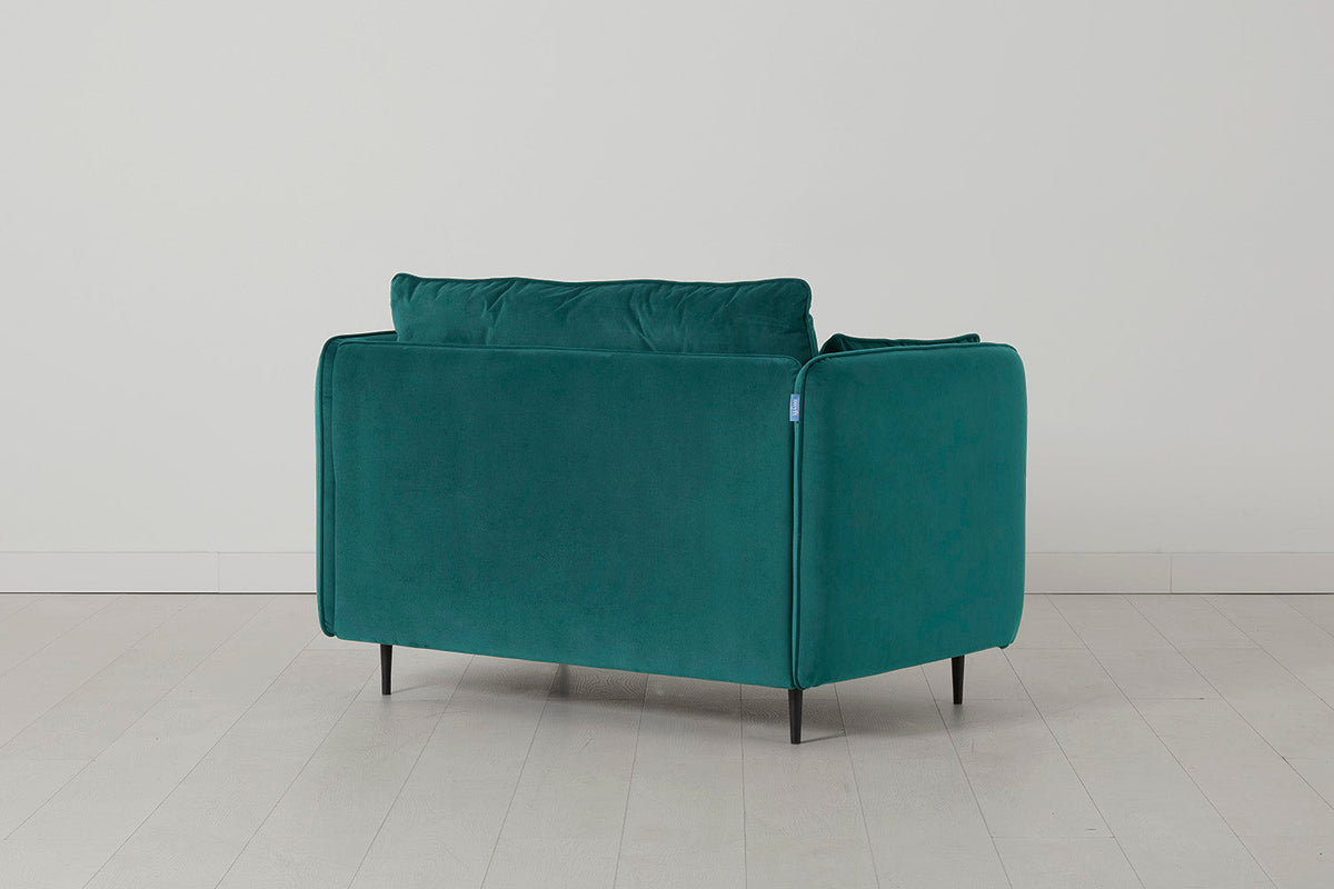 Modell 19 Zweiersofa, Kingfisher