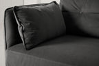 Modell 19 3-Sitzer Sofa mit linker Chaiselongue, Anthrazit