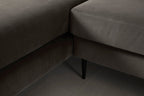 Modell 19 3-Sitzer Sofa mit linker Chaiselongue, Elefant