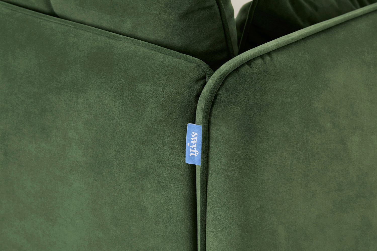 Modell 19 3-Sitzer Sofa mit rechter Chaiselongue, Conifer